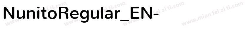 NunitoRegular_EN字体转换