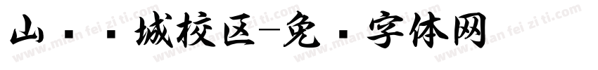 山东书城校区字体转换