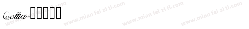 Qellia字体转换