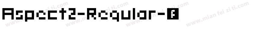Aspect2-Regular字体转换