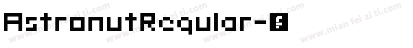 AstronutRegular字体转换