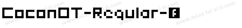 CoconOT-Regular字体转换