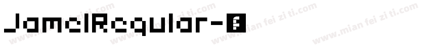 JamelRegular字体转换