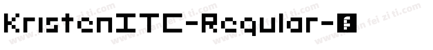 KristenITC-Regular字体转换