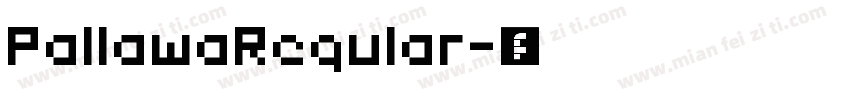 PallawaRegular字体转换