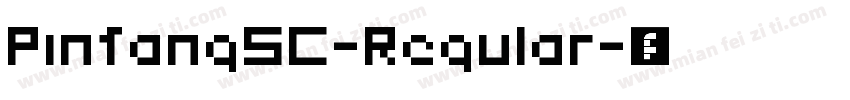 PinfangSC-Regular字体转换