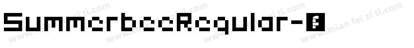 SummerbeeRegular字体转换