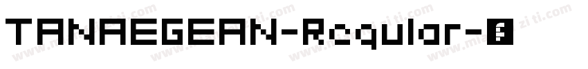 TANAEGEAN-Regular字体转换