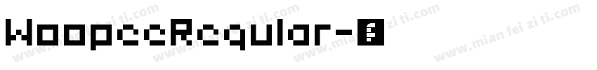 WoopeeRegular字体转换