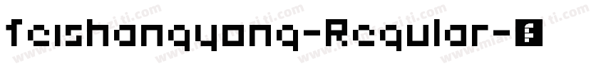 feishangyong-Regular字体转换