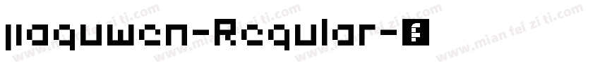 jiaguwen-Regular字体转换