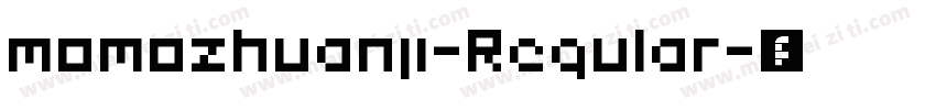 momozhuanji-Regular字体转换