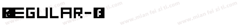 缁忓吀缁艰REGULAR字体转换