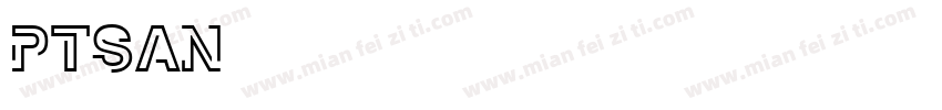 PTsan字体转换