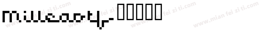 Milleaotf字体转换
