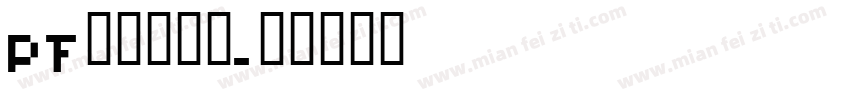 PF频凡胡涂体字体转换