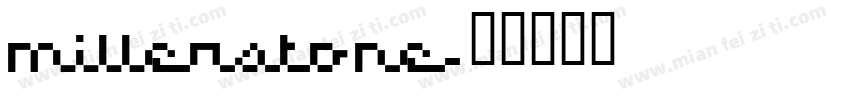 millerstone字体转换