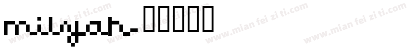 milyah字体转换