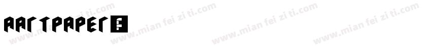 aArtPaper字体转换