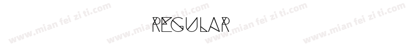 1234567890regular字体转换