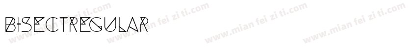 BisectRegular字体转换