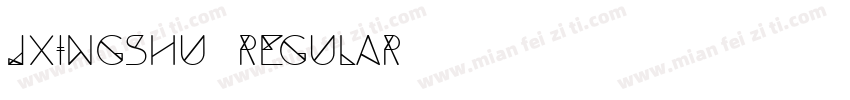 Jxingshu-Regular字体转换