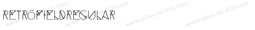 RetrofieldRegular字体转换