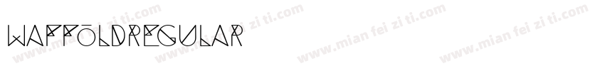 WaffoldRegular字体转换