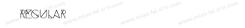 三级regular字体转换