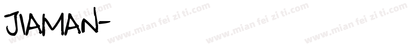 JIAMAN字体转换