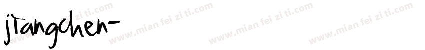 jiangchen字体转换