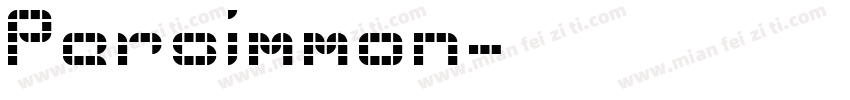 Persimmon字体转换