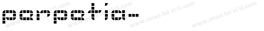 perpetia字体转换