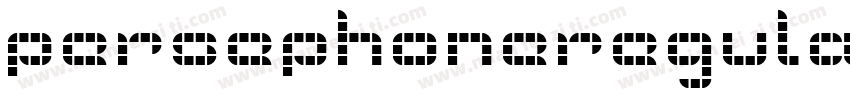 persephoneregula字体转换