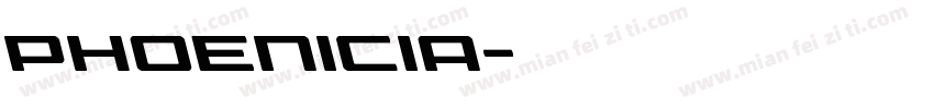 Phoenicia字体转换