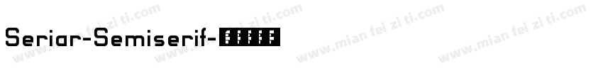 Seriar-Semiserif字体转换