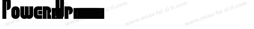 Power-Up字体转换