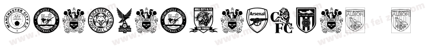 PremierLeague1718字体转换