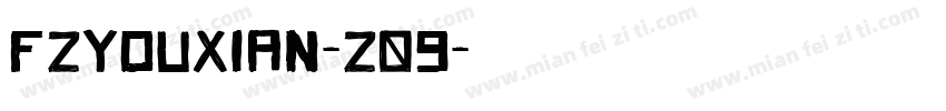 FZYouxian-Z09字体转换
