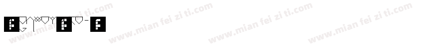 华文综艺RegularBeta字体转换