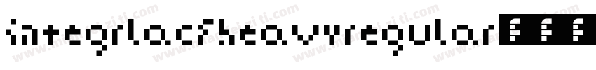 INTEGRLACFHEAVYREGULAR字体转换