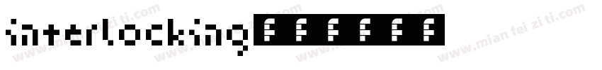 Interlocking字体转换
