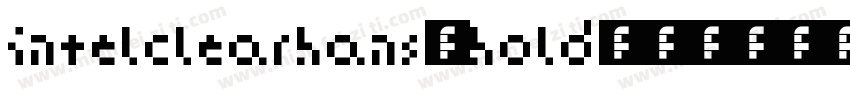 intelclearhans-hold字体转换
