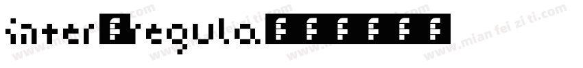 inter-regula字体转换