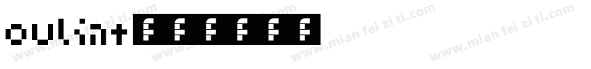 oulint字体转换