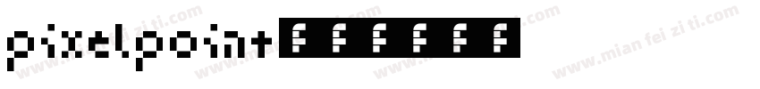 pixelpoint字体转换