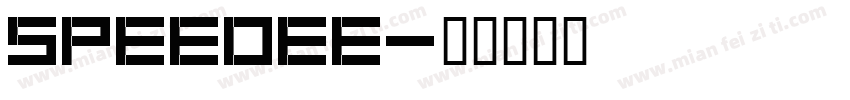 speedee字体转换