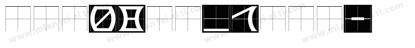kai08mz_1ttf字体转换