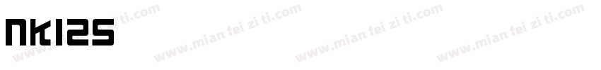 NK125字体转换