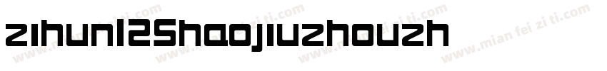 zihun125haojiuzhouzh字体转换